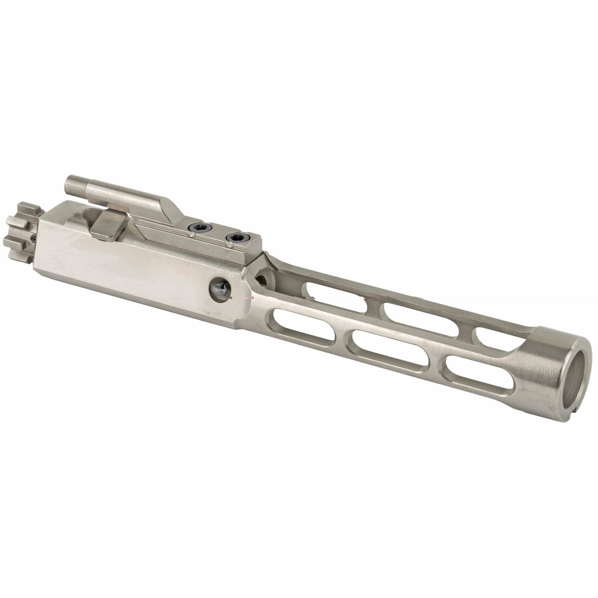 FailZero Lightweight/Low Mass BCG, No Hammer, EXO Nickel Boron Coated, FZ-LW-BCG-01-NH Nickel Finish, 9.2 oz Total BCG Weight