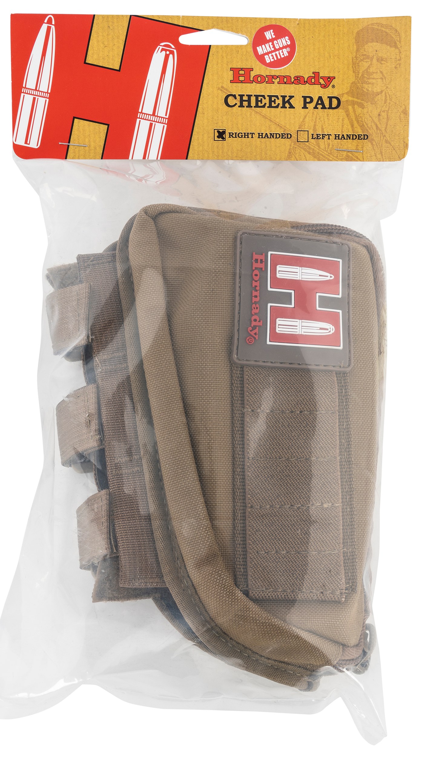 Hornady 99110 Gun Cheek Piece Padded Tan Cordura Capacity 5rd Rifle
