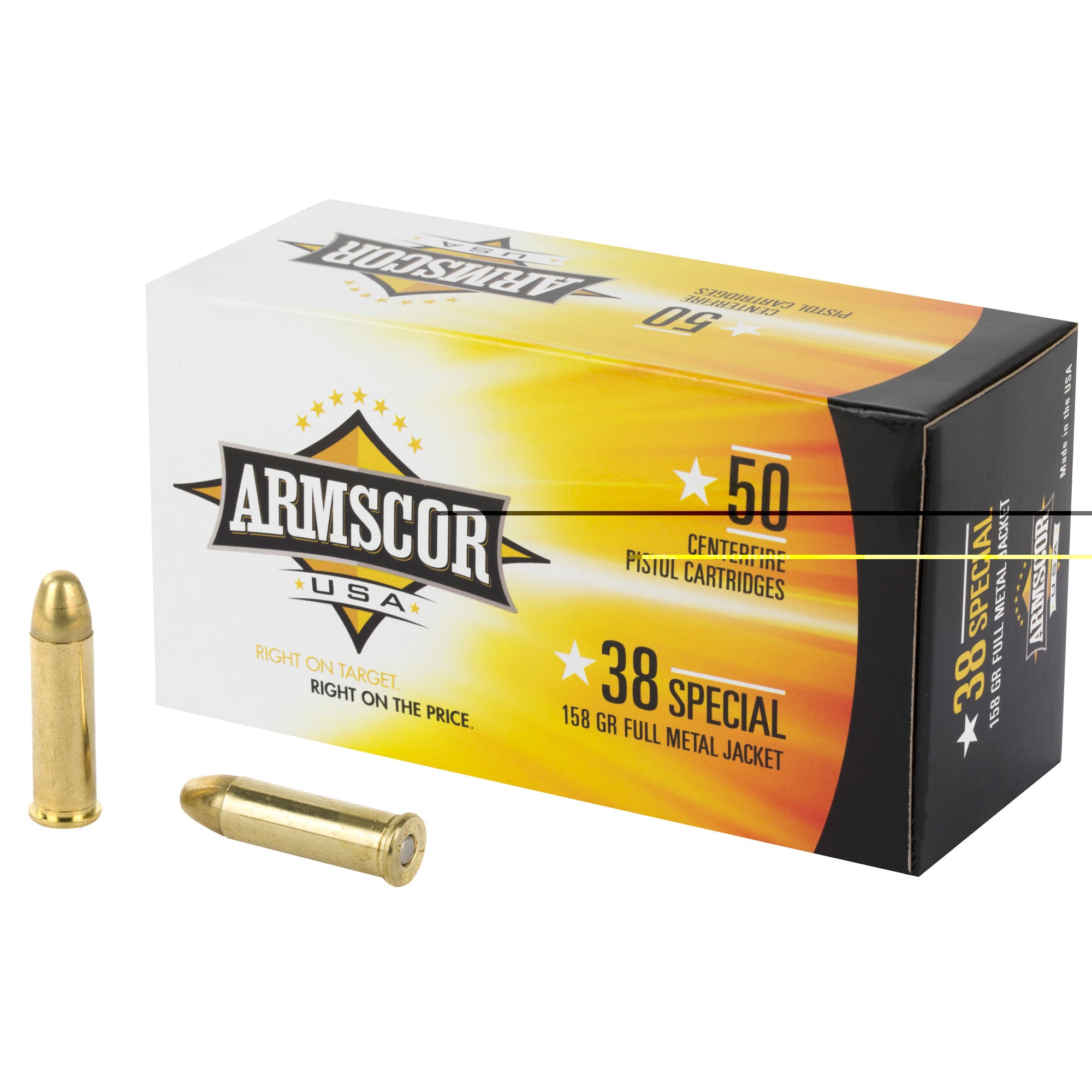 Armscor FAC3817N USA Competition 38 Special 158 gr FMJ50rd Bx