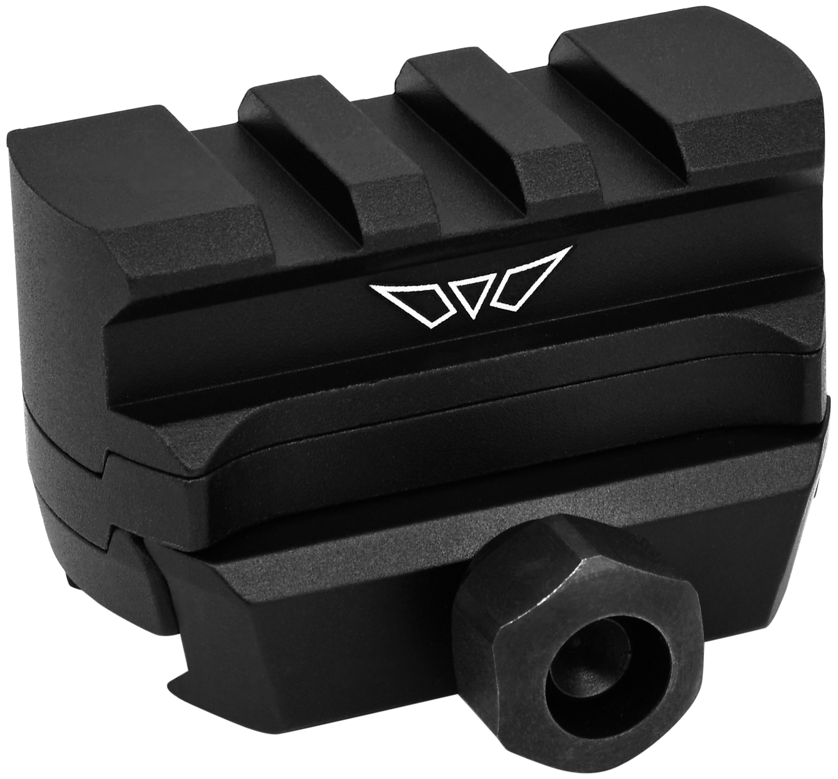 Warne MSR Red Dot Riser Mount Matte