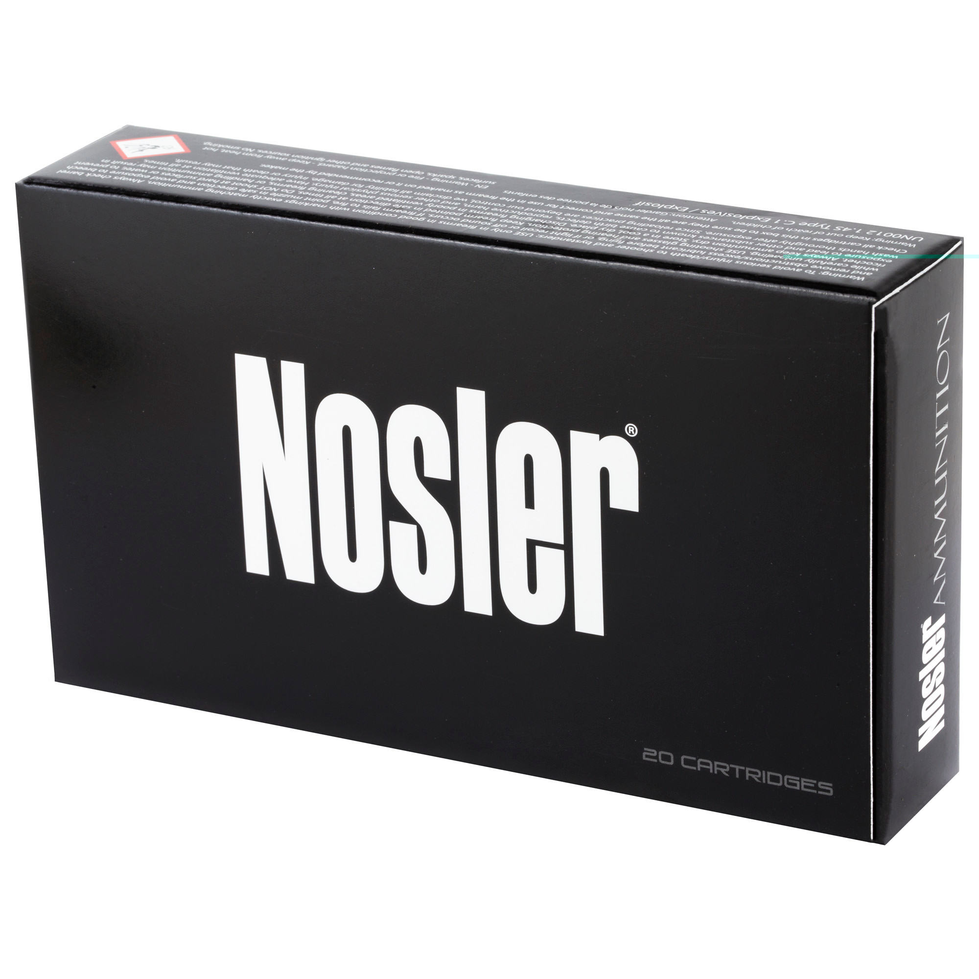 Nosler BT Ammunition 308 Winchester 165 Grain Ballistic Tip 20RD