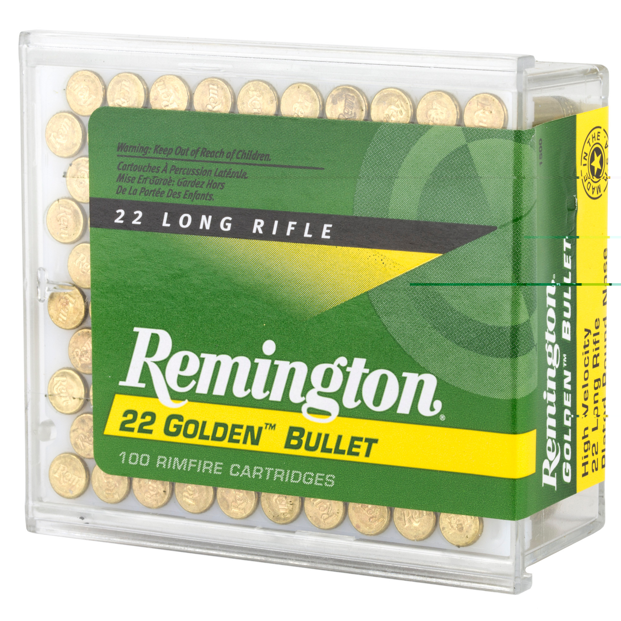 22 GOLDEN BULLET HV 22LR 40GR RN 100/50
