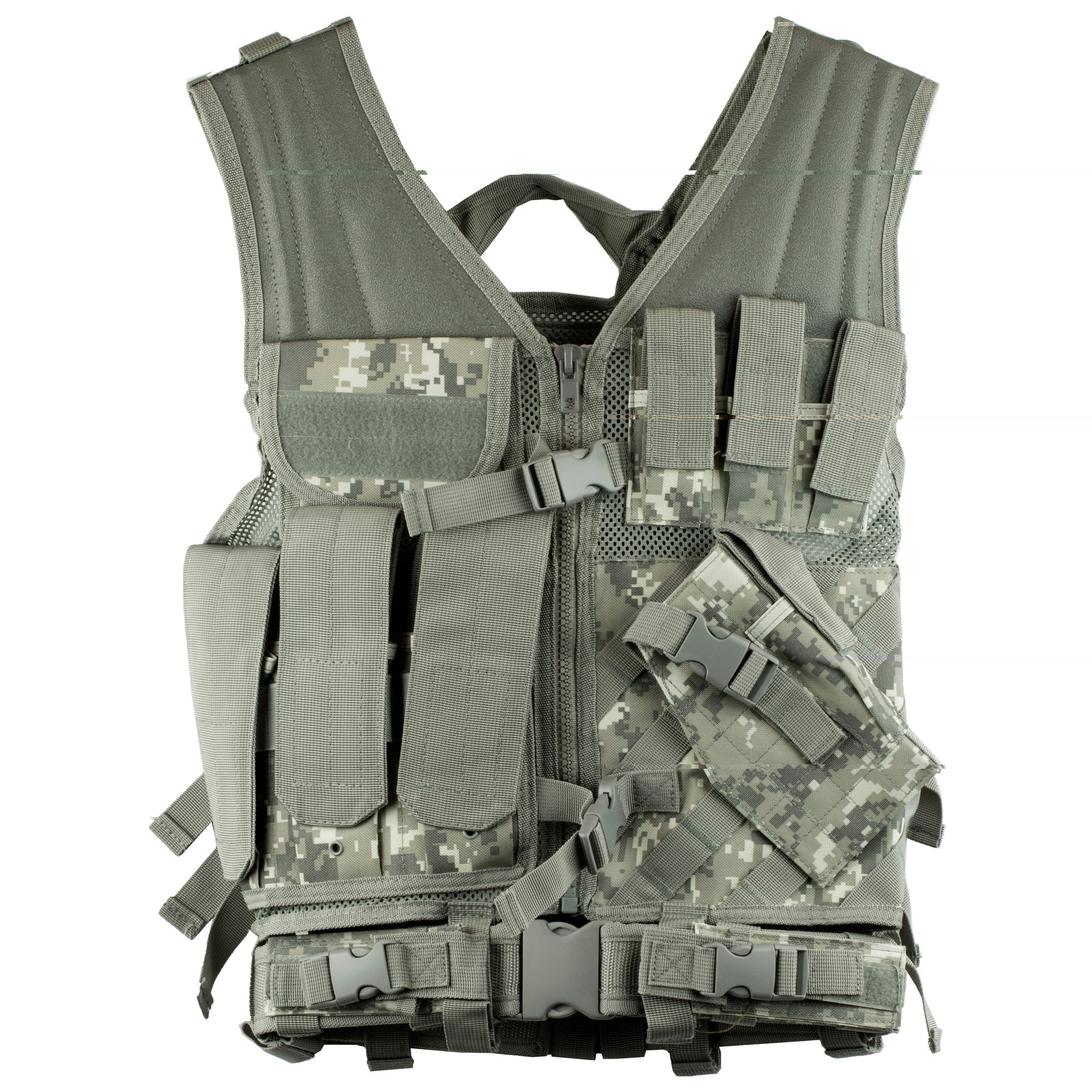 Vism Tactical Vest Digital Camo, Medium - X-Large