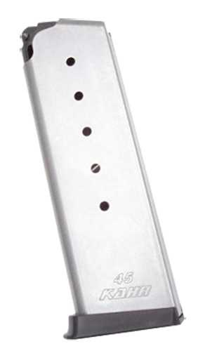 Kahr Magazine Kahr CW45, P45, PM45 45 ACP 6-Round Stainless Steel