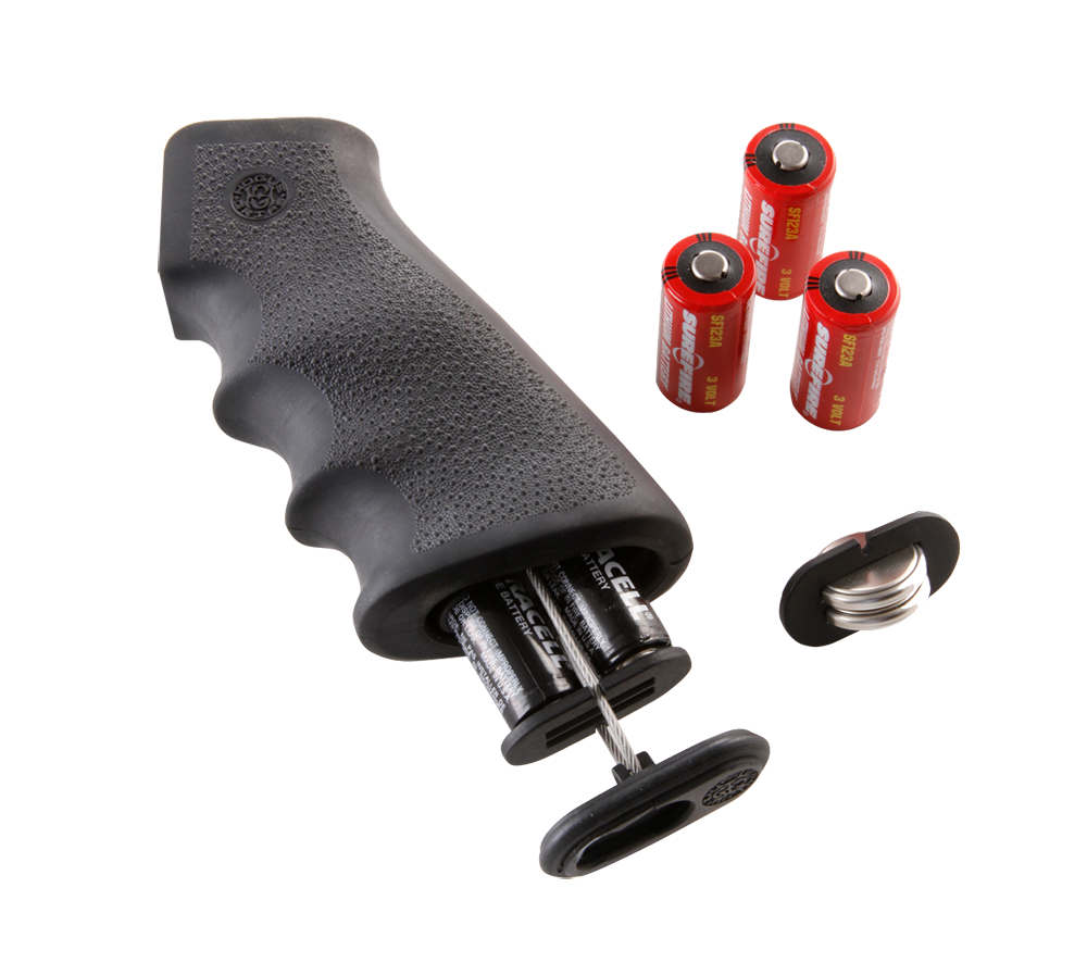 Hogue Overmolded Pistol Grip AR-15 with Storage Kit Rubber