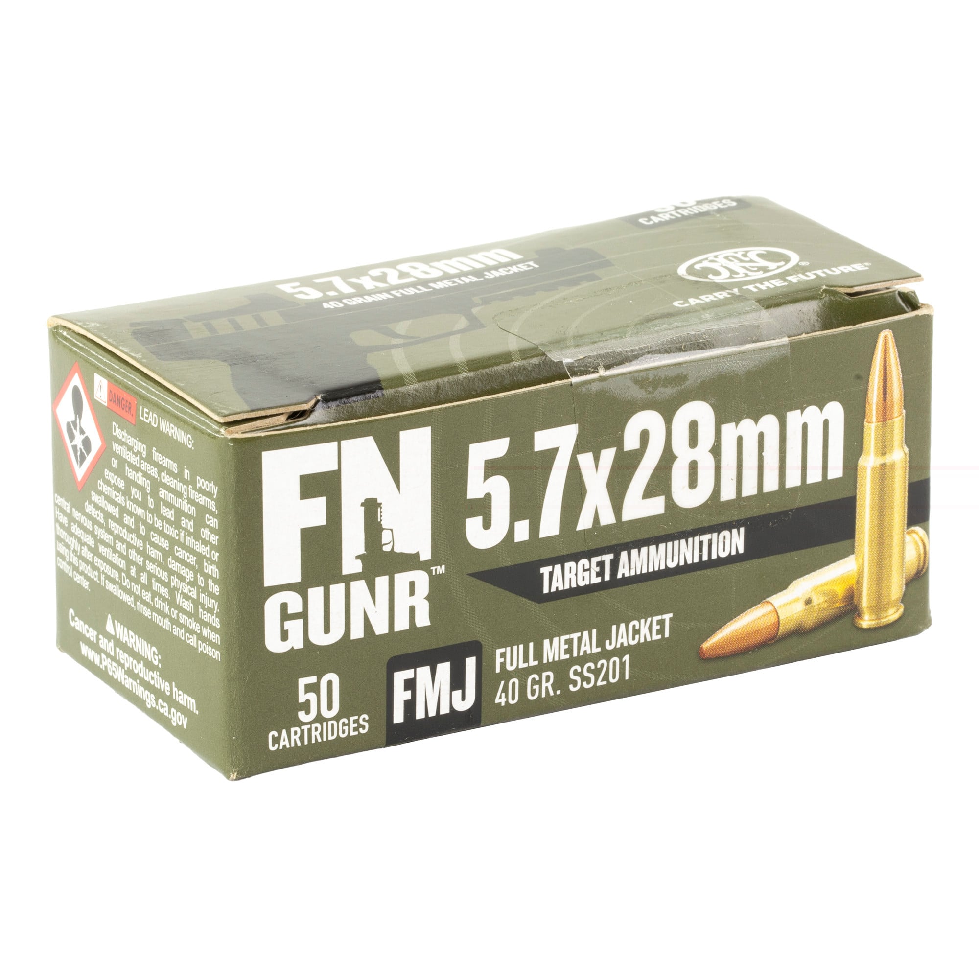 Fn 10700032 Gunr Ss201 5.7x28 40gr Fmj 50/10