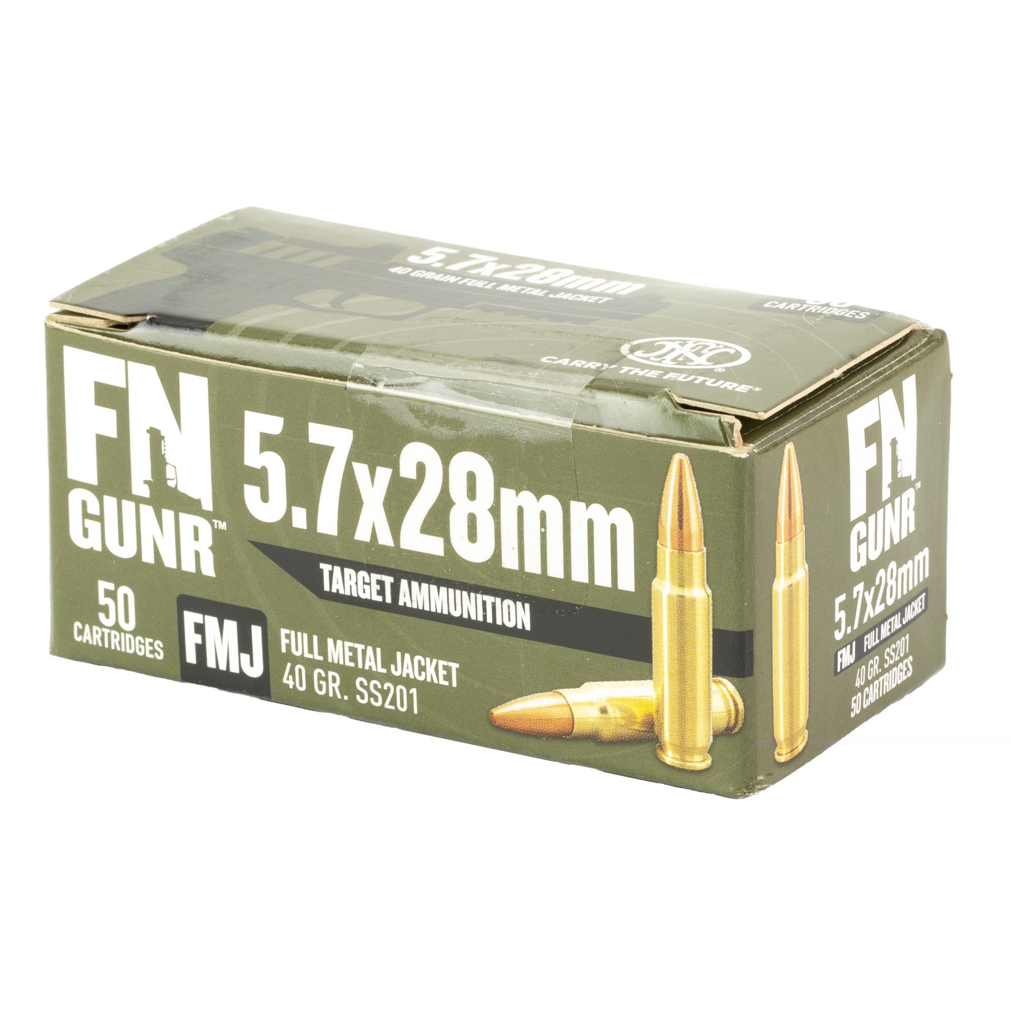 Fn 10700032 Gunr Ss201 5.7x28 40gr Fmj 50/10