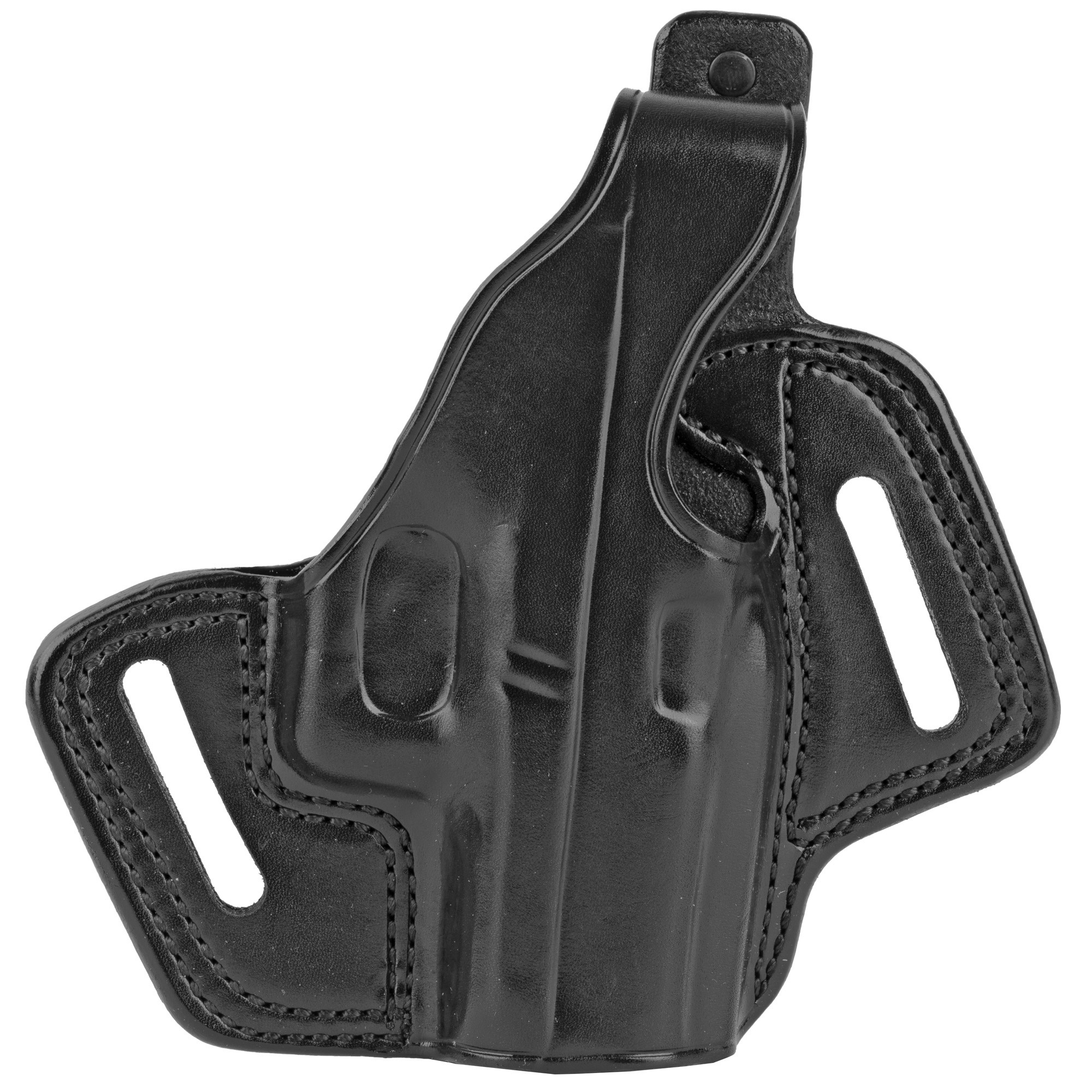 Galco FL800RB FletchOWB Black Leather Belt Slide Fits Glock 43 Fits Glock 43X Fits Springfield Hellcat Right Hand