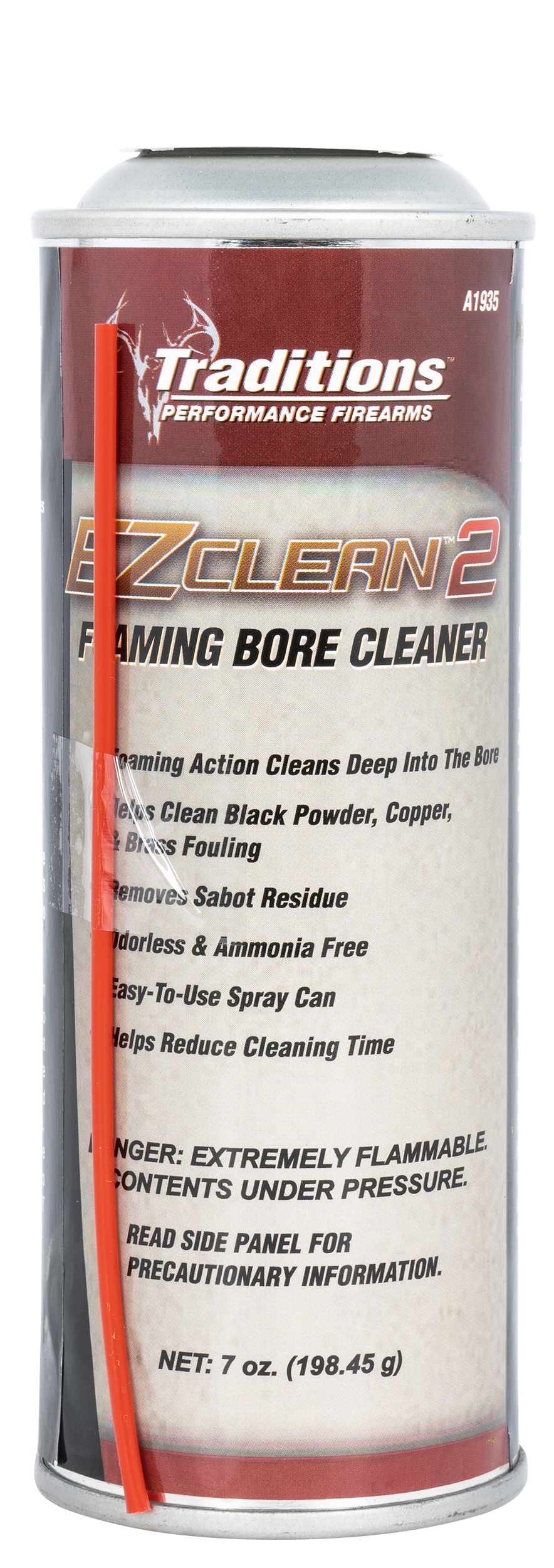Traditions EZ Clean 2 Foaming Bore Cleaner 7 oz Aerosol