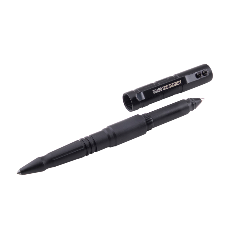 Guard Dog TPGDE1000BK Tactical PenBlack Aluminum Includes Pocket Clip