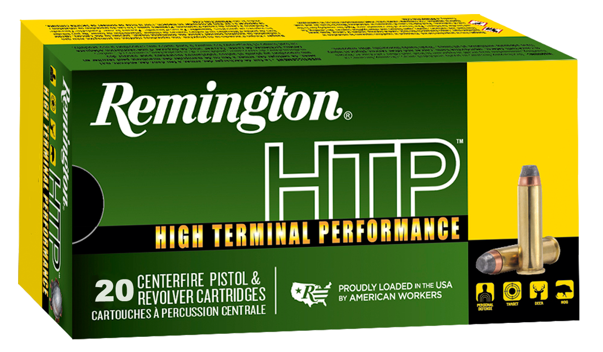 Remington Ammunition 21455 HTP Defense 45 ACP 230 gr Jacketed Hollow Point (JHP) 20rd Bx