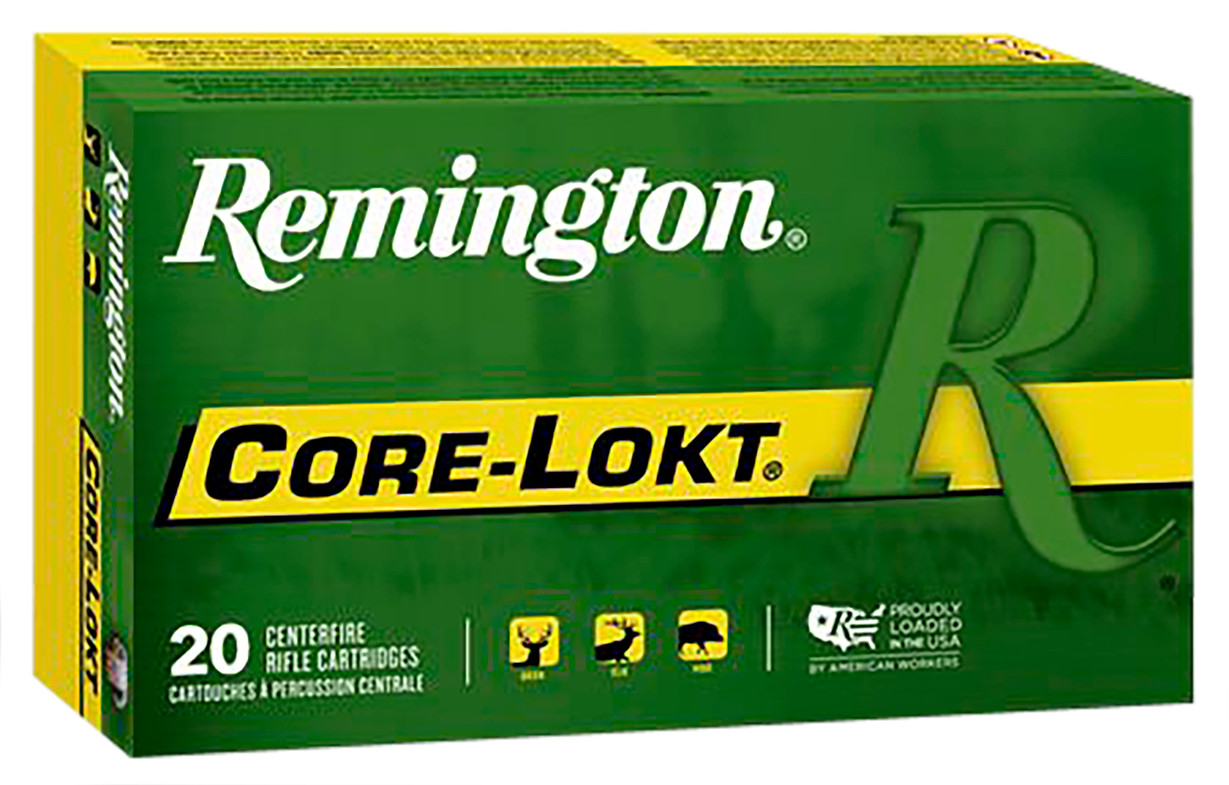 Remington Core-Lokt Ammunition 300 Winchester Magnum 150 Grain Core-Lokt Pointed Soft Point 20RD