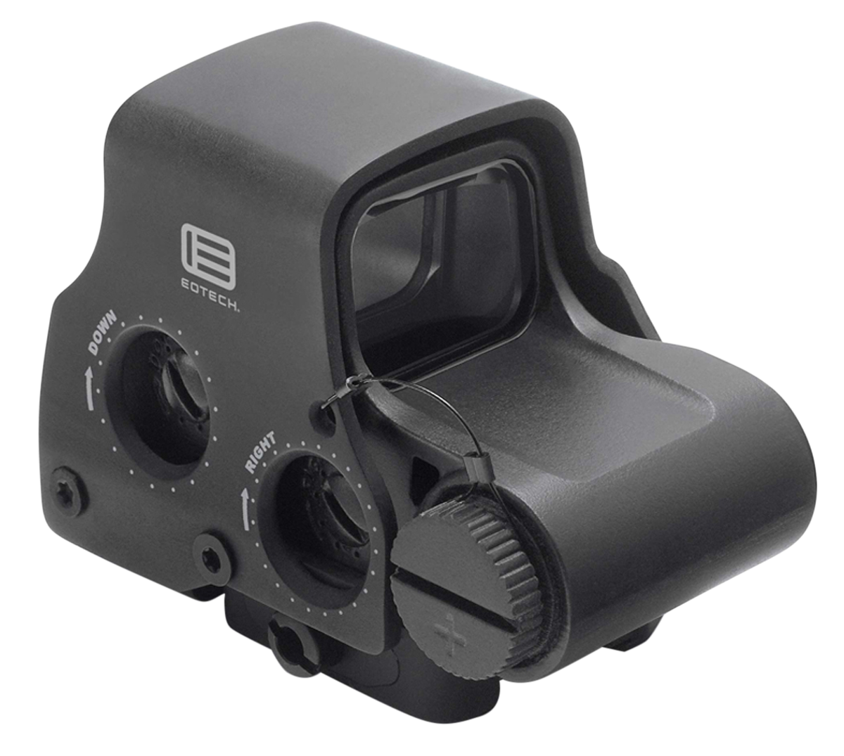 EoTech EXPS2 Holosight Black, 68 MOA ring w/ (2) 1 MOA Dots, 1 CR123, Side Button