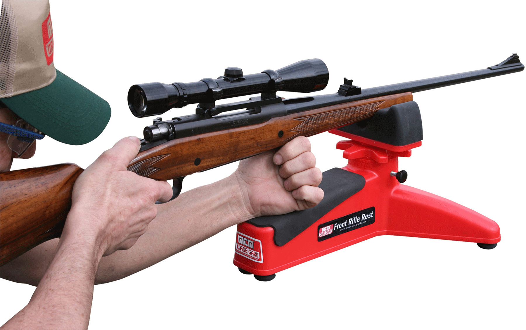 MTM Case-Gard FRR30 Front Rifle RestRed Polymer