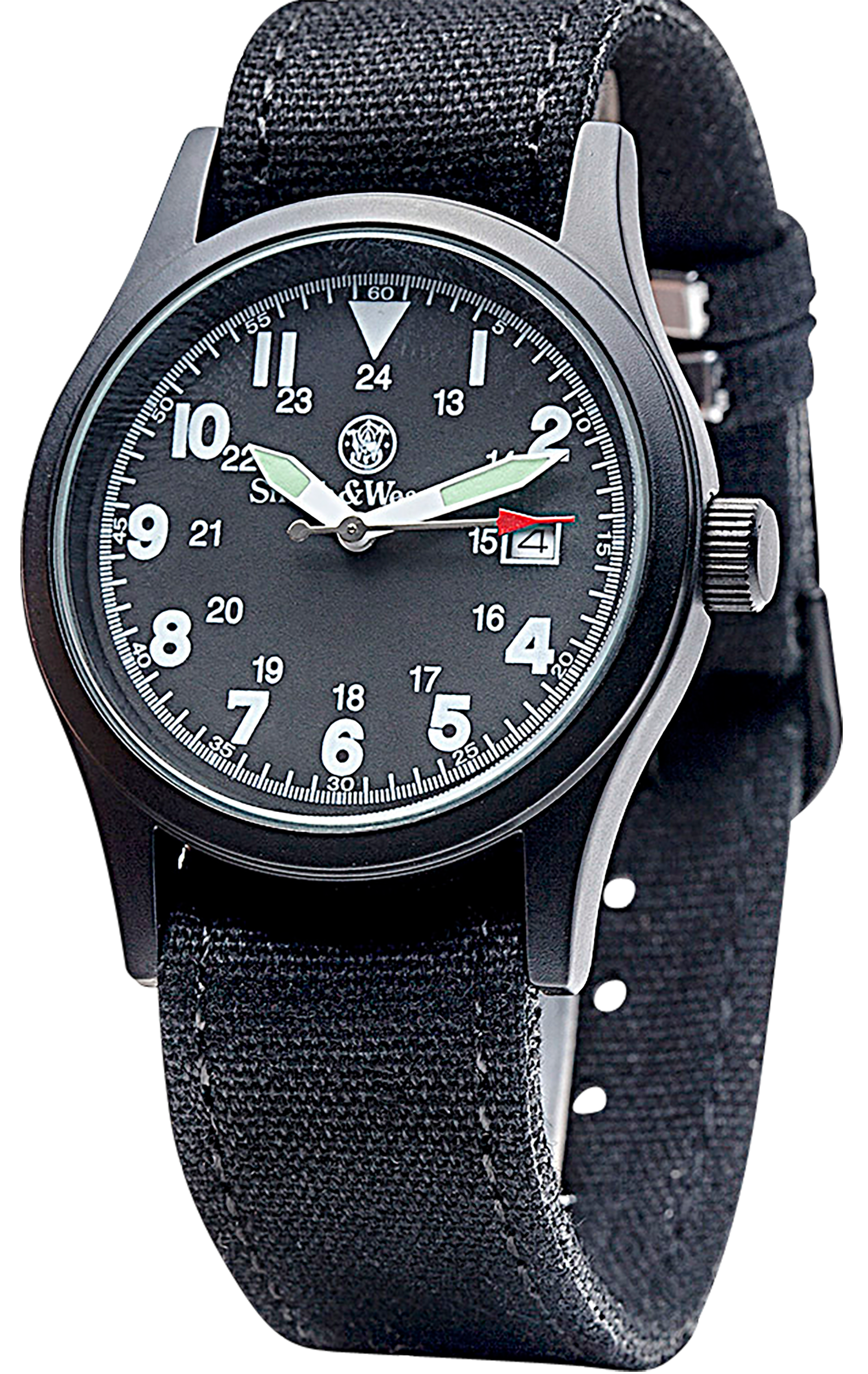 S&W SWW1464BK Smith & Wesson Military Watch Black