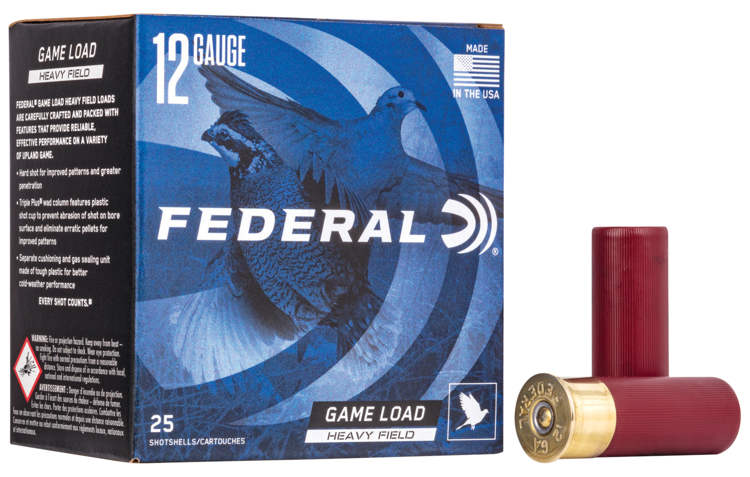 Fed Game Load 12ga 2.75" #8 25/250