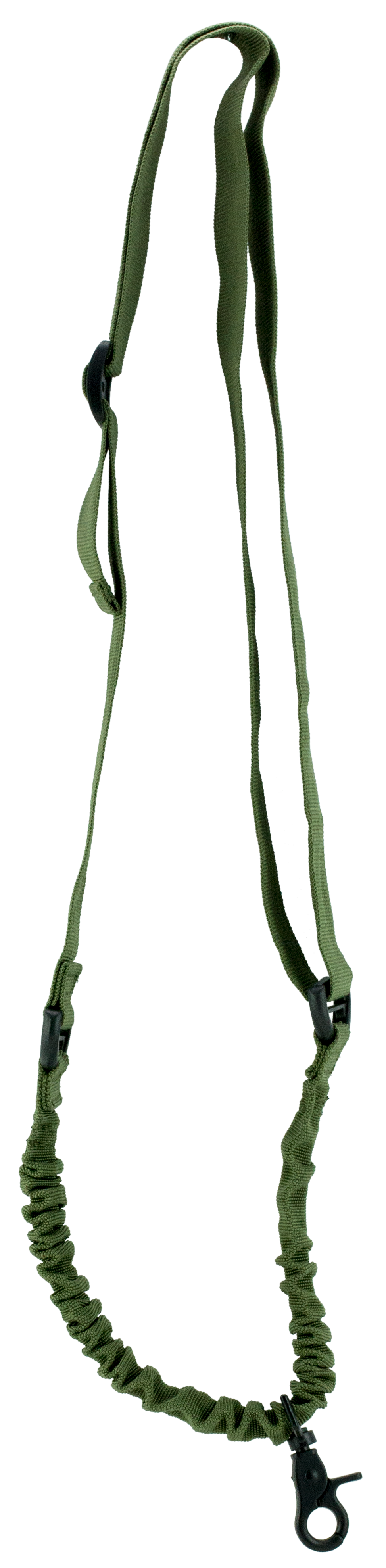 Aim Sports AOPSG One Pointmade of Green Elastic with 25" OAL & Bungee Design for Rifles