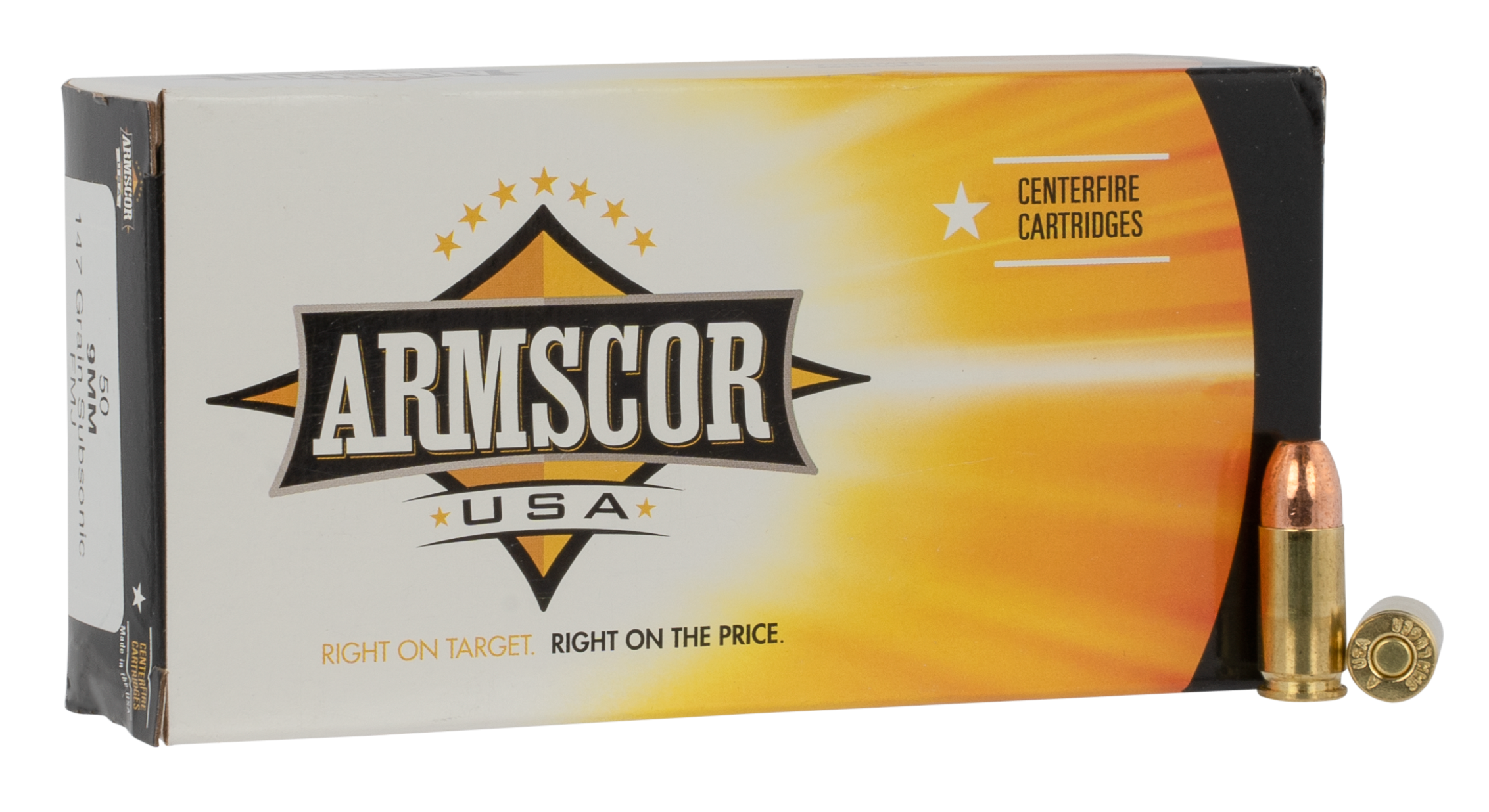 Armscor FAC95 USA Competition 9mm Luger 147 gr FMJ50rd Bx