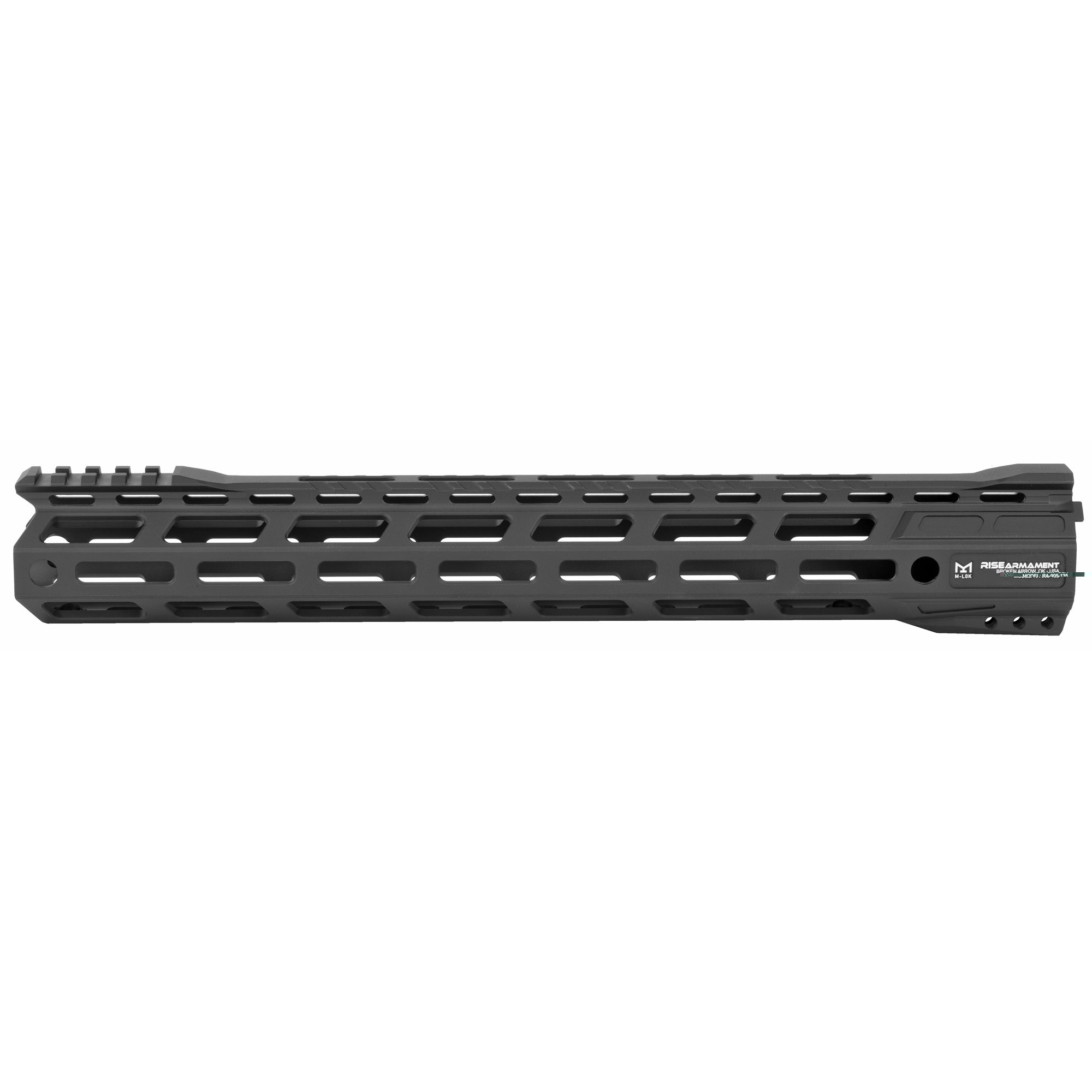 Rise Armament RA905135BLK RA-905 Handguard 13.50" 6061-T6 Aluminum Black Anodized with M-LOK & Picatinny Rail for AR-15