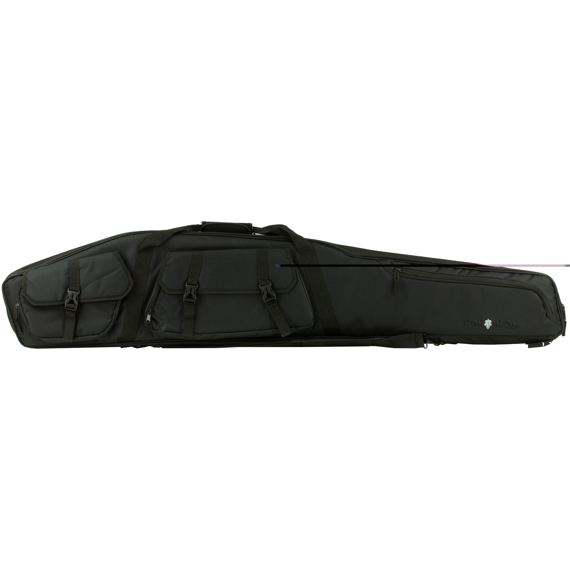Tac Six 10949 Velocity Rifle Case 55" Black Endura with 600D Polyester & Lockable Zipper