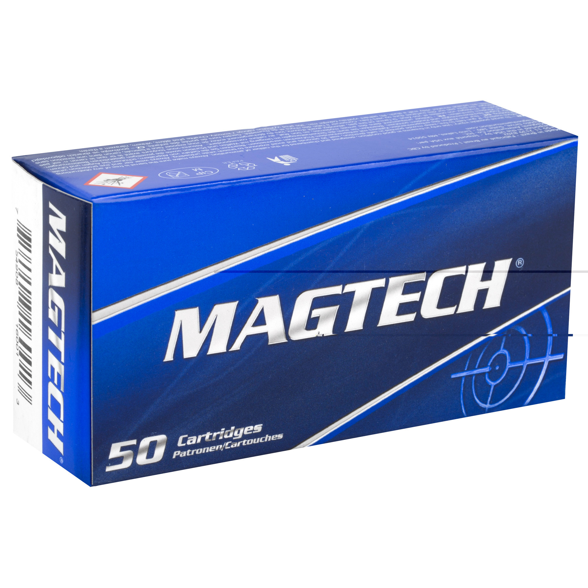 Magtech Ammunition 40 S&W 180 Grain Full Metal Jacket