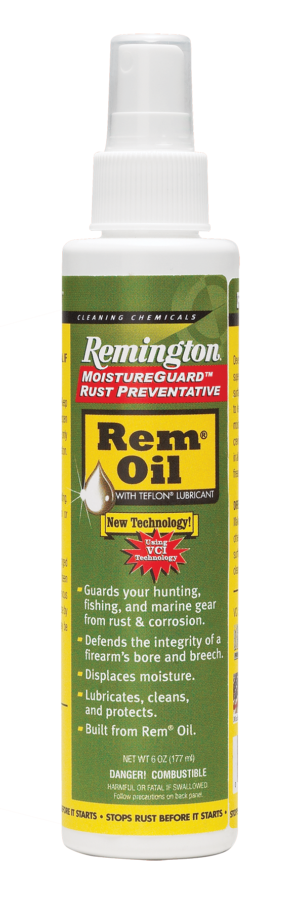 Rem Rem-oil W/moistureguard 6oz