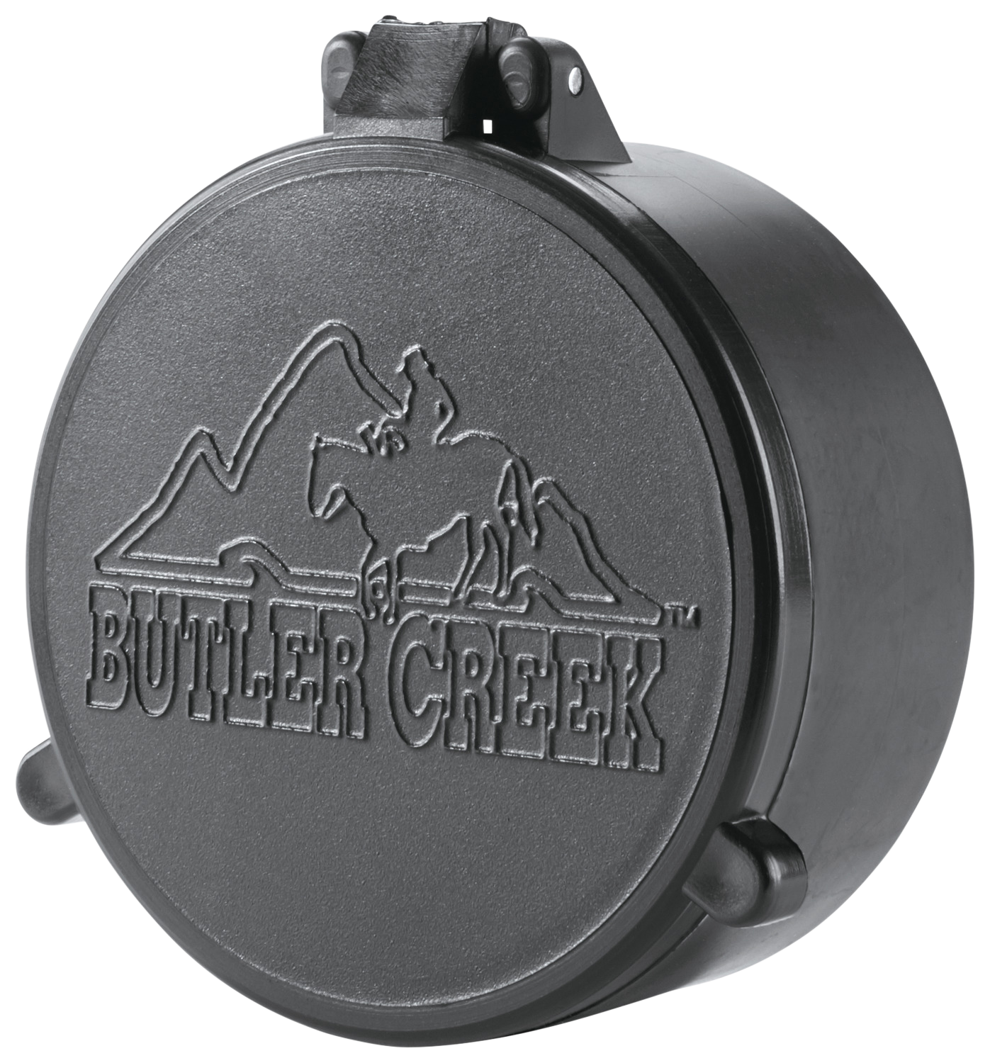 Butler Creek 30400 Flip-Open Objective Black Polymer Polymer 57.20mm Obj. Size 40