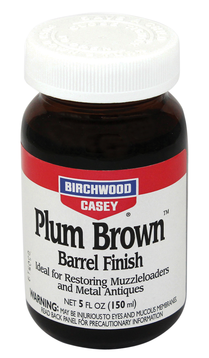 Birchwood Casey Plum Brown Barrel Finish 5 oz Liquid