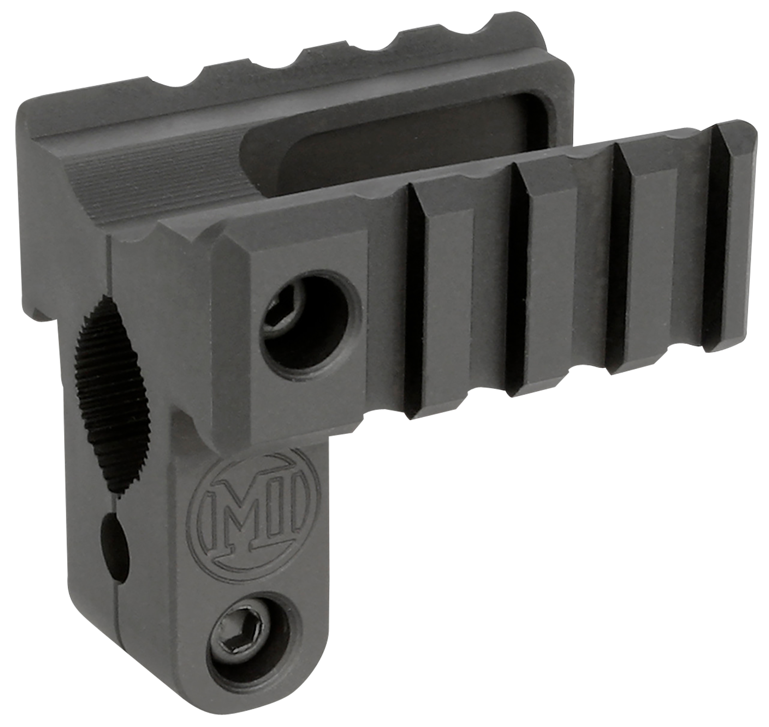 Midwest Industries Barrel Mount 1913 Picatinny Rail AK-47 Aluminum Black