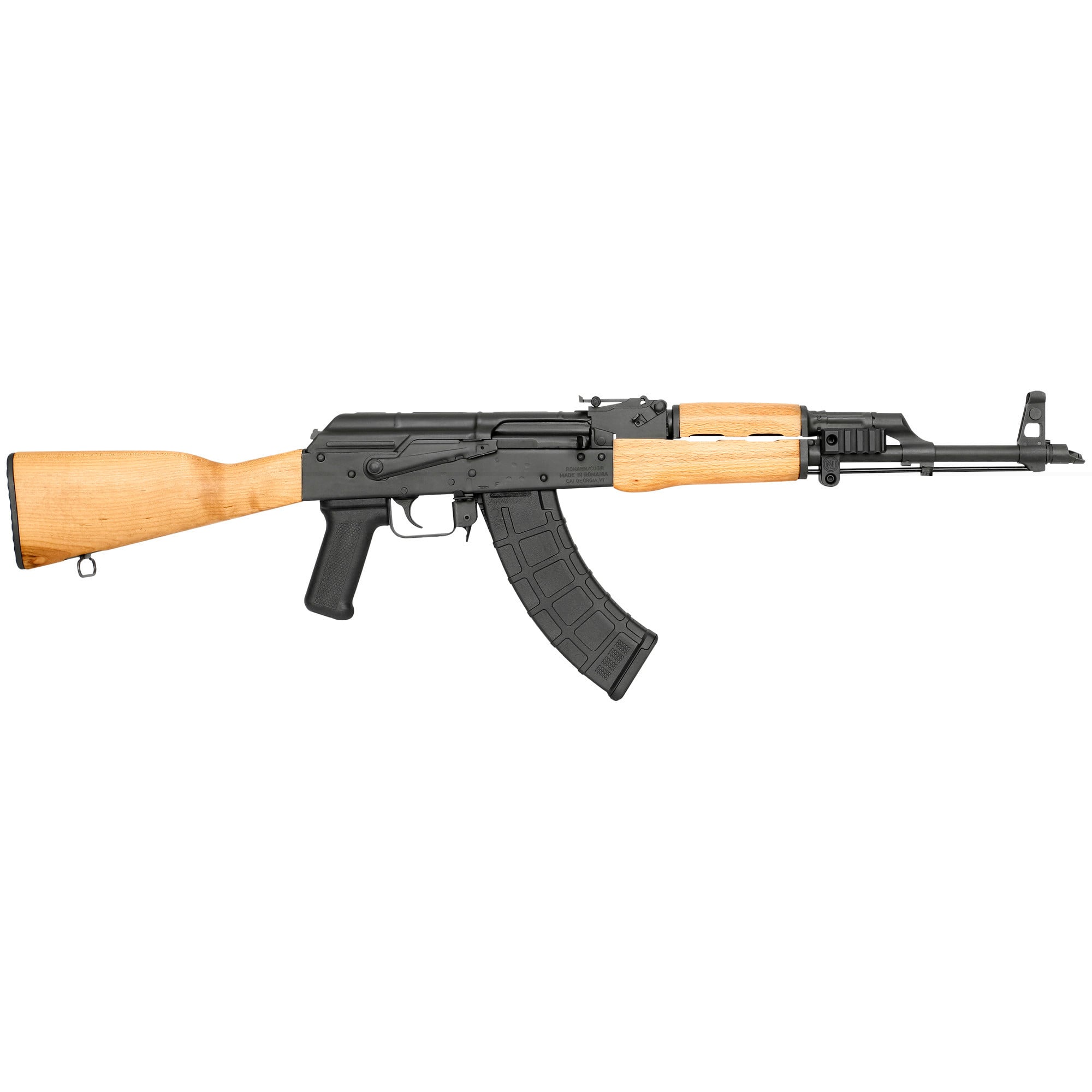 Midwest Industries Barrel Mount 1913 Picatinny Rail AK-47 Aluminum Black