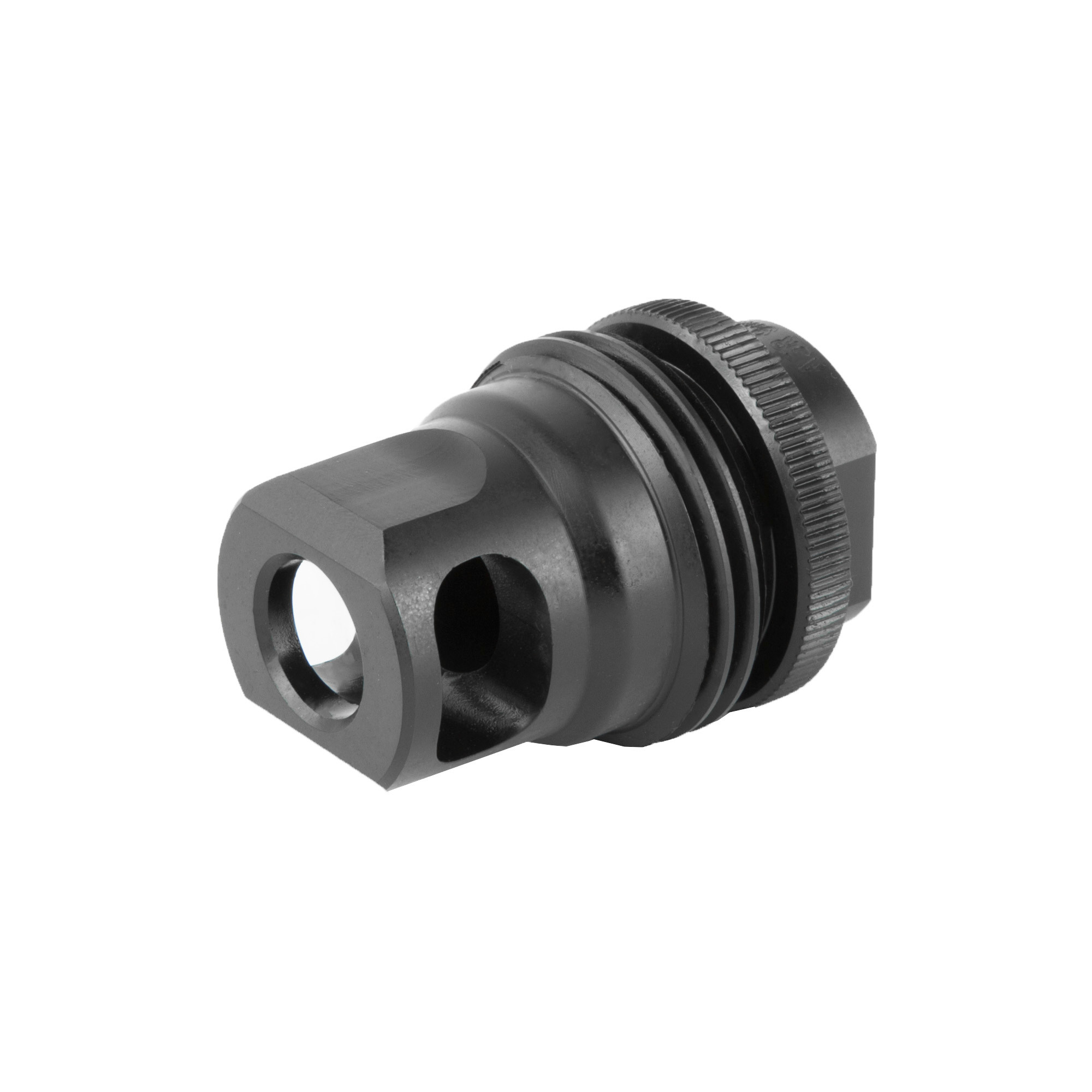 SilencerCo ASR Single Port Muzzle Brake Suppressor Mount Steel Matte