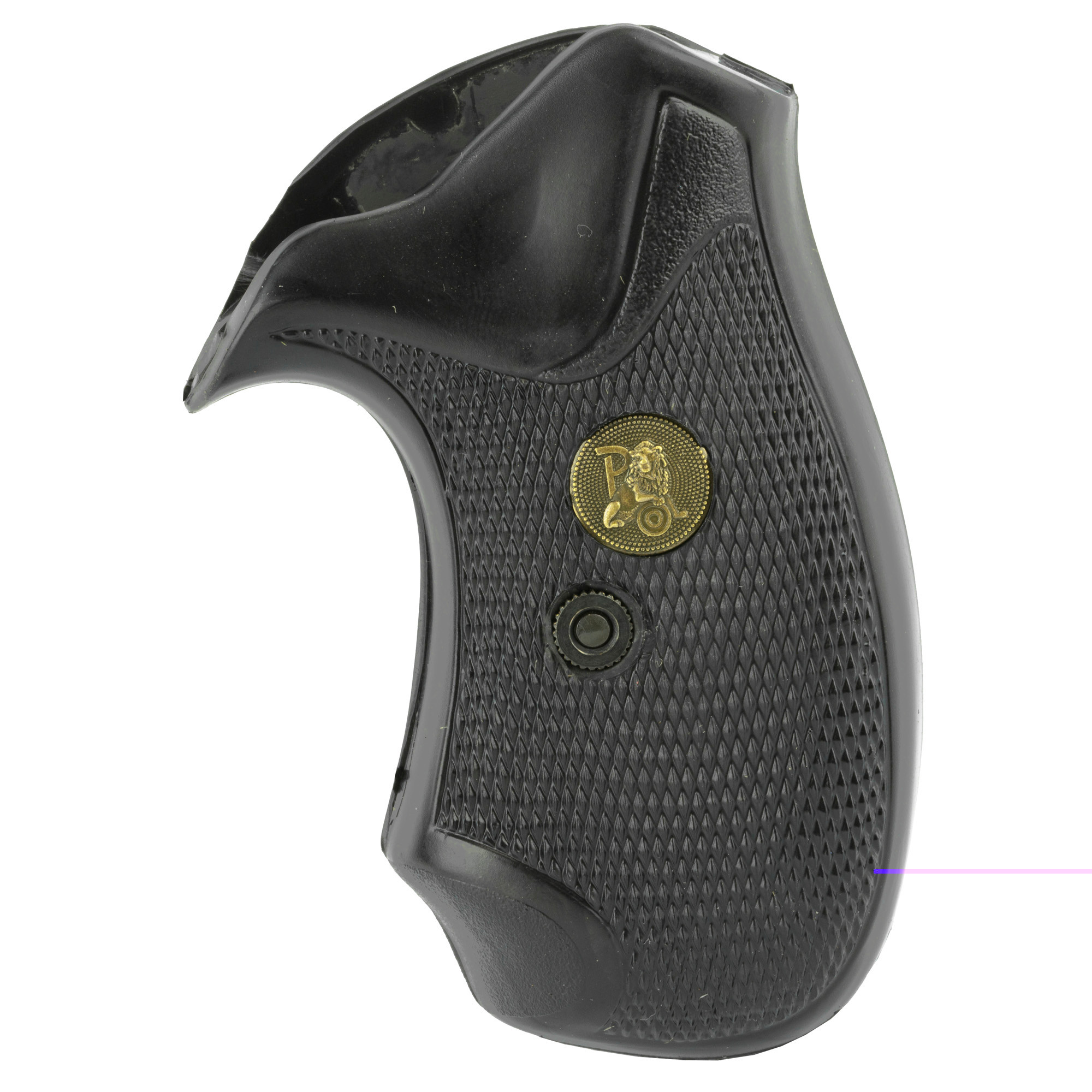 Pachmayr Compac Grips S&W J-Frame Square Butt Rubber Black