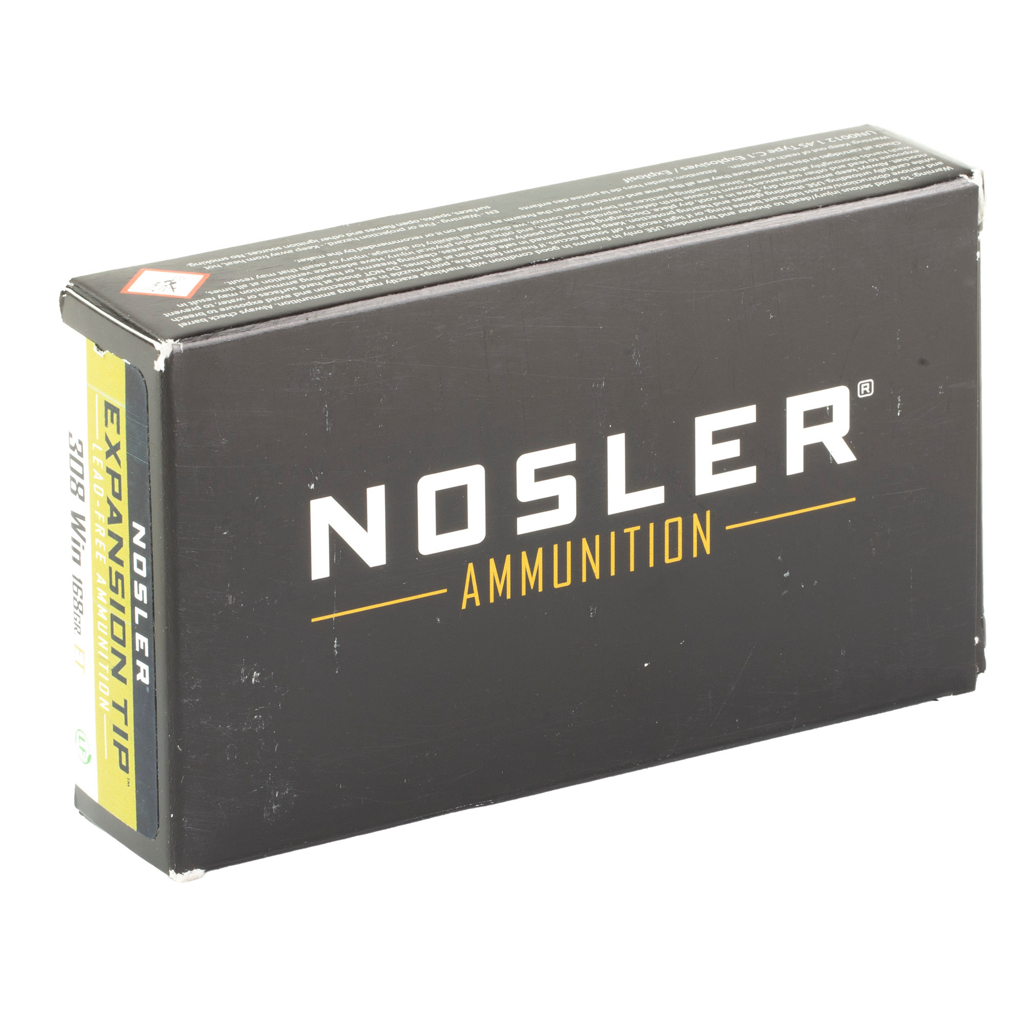 Nosler E-tip 308win 168gr Sp 20/200