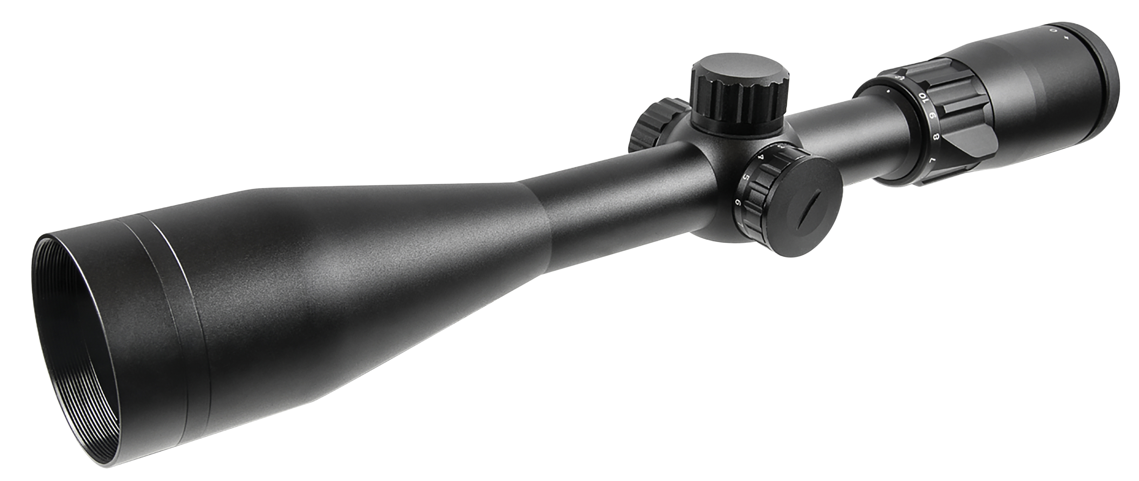 Truglo TG8539BIB Intercept Hunting Scope 3-9x 42mm Obj FOV 1 Tube Black Matte Illuminated BDC in.