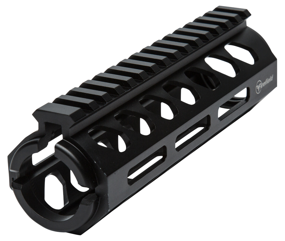 Firefield FF34057 Edge Handguard 6.62" 2-Piece M-LOK, Carbine Style Made of 6061-T6 Aluminum with Black Matte Finish for AR-15