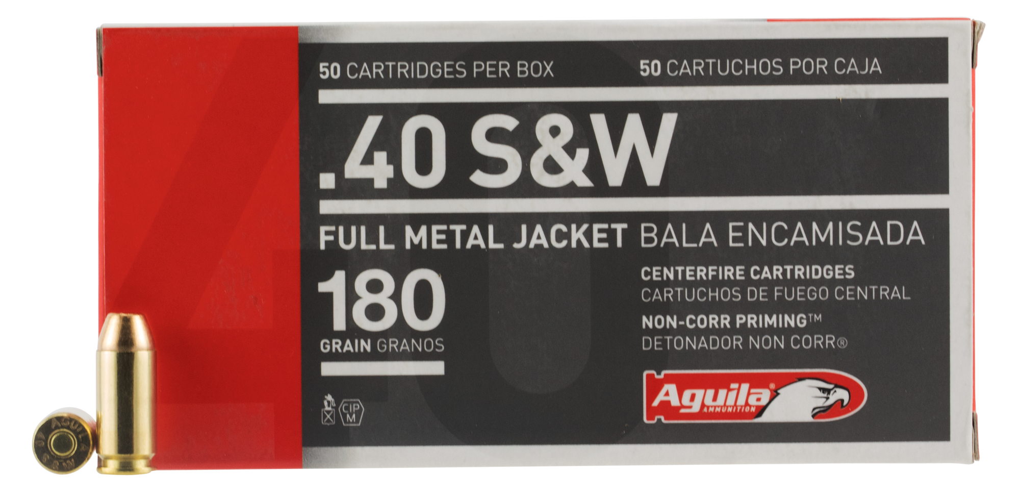 Aguila 40sw 180gr Fmj 50/1000