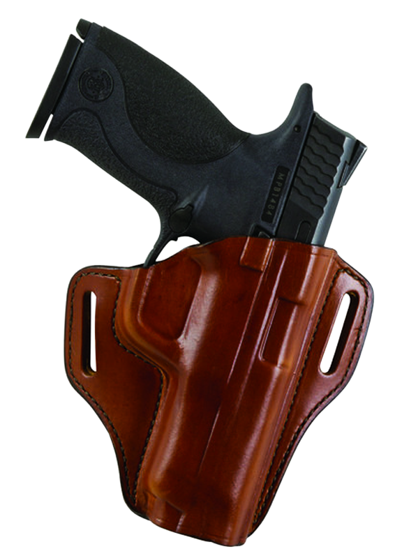 Bianchi 25017 57 RemedyOWB Size 10 Tan Leather Belt Slide Fits Colt 1911 Government Left Hand