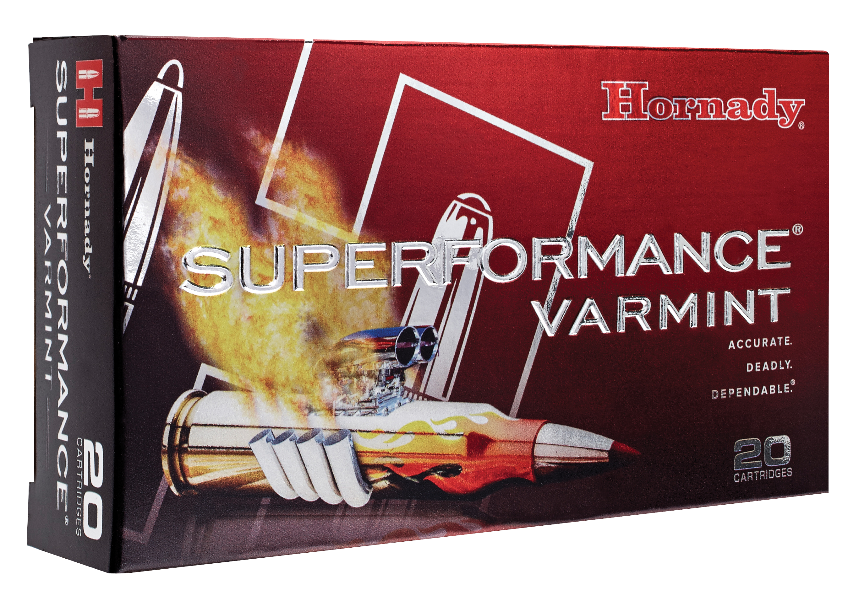 Hornady Superformance Varmint Ammunition 204 Ruger 24 Grain NTX Lead-Free 20RD