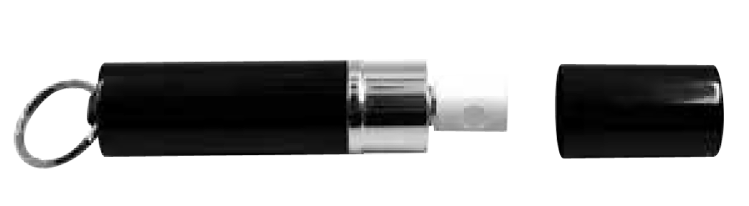 Pepper Shield PSLIPB PepperShield Pepper Spray OC Pepper Range 10 ft 0.75 oz Black