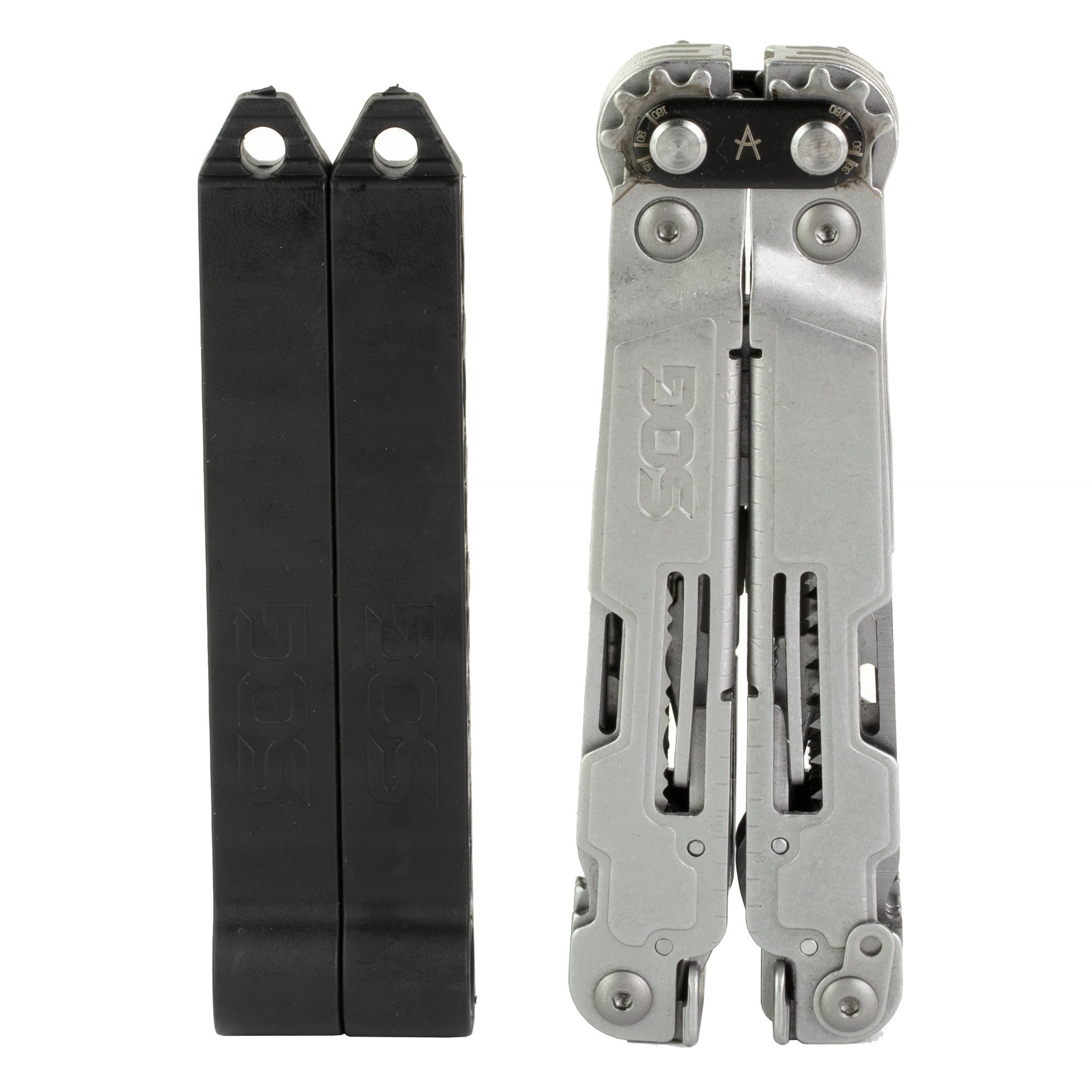 S.O.G SOGPA2001CP PowerAccess Deluxe Stone Washed Stainless Steel w/Sheath