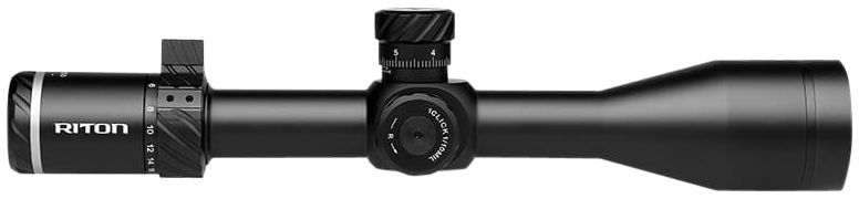 Riton Optics 3P318LFI23 3 Primal Black 3-18x First 30mm Tube Illuminated LRH Reticle