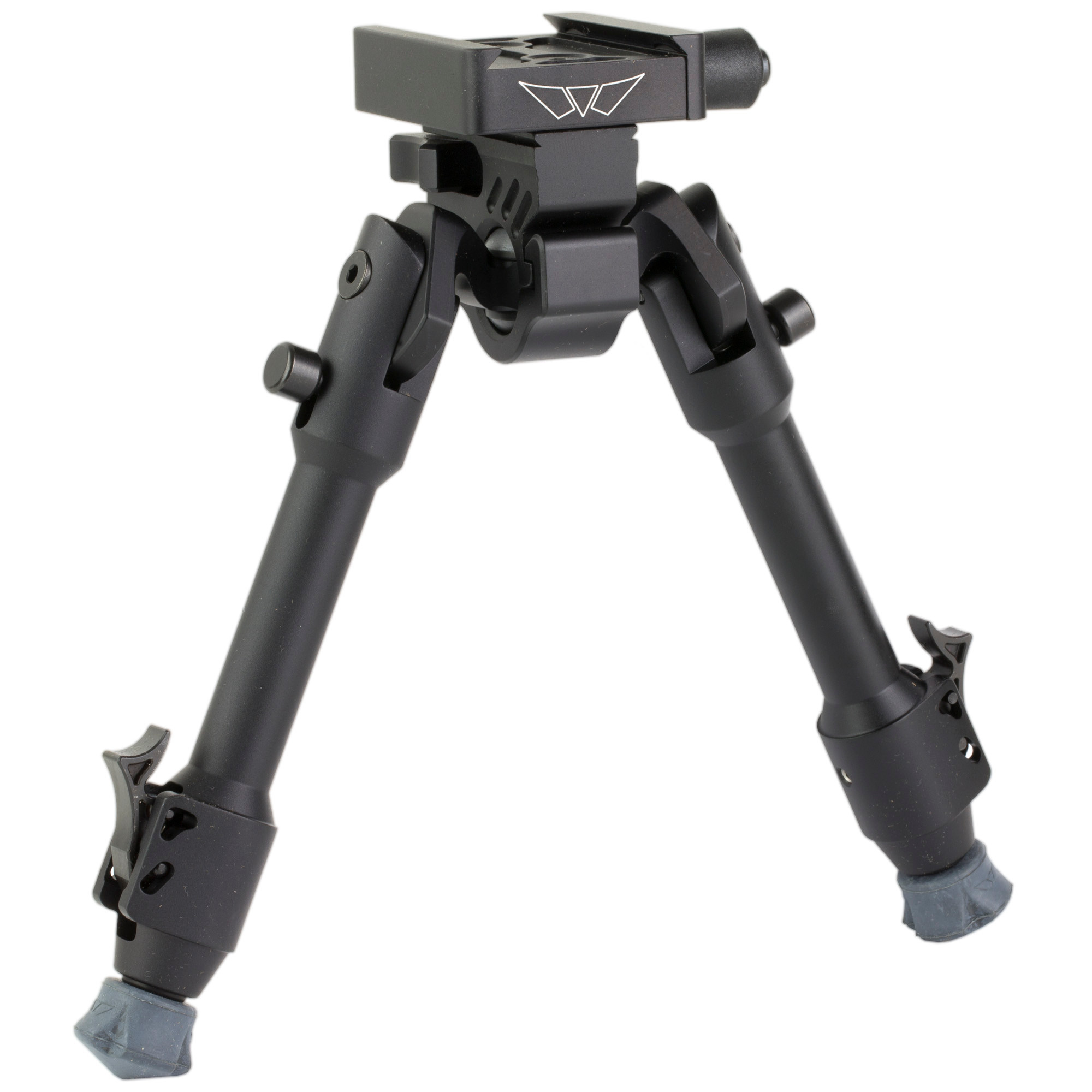 Warne Skyline Bipod Arca Rail Mount 6.9" to 9.1" Aluminum Black