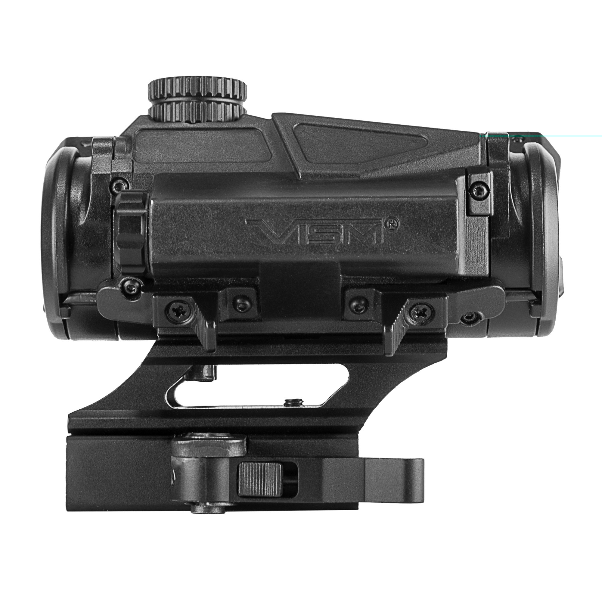 NcStar VDBSOLC VISM SPD Solar Combat Red Dot Reflex Optic Small Tube Black Anodized 1x24.5mm 4 MOA Red Dot Reticle