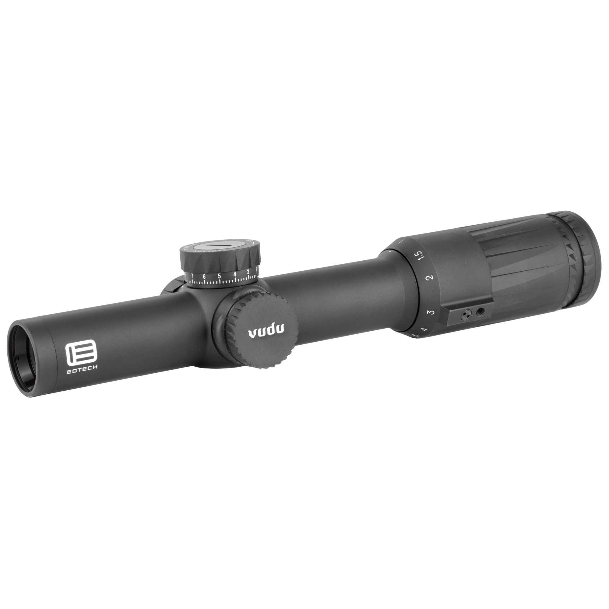 EoTech 1-6x24 Vudu 30mm Riflescope Black, Illuminated SR-1, 1/p