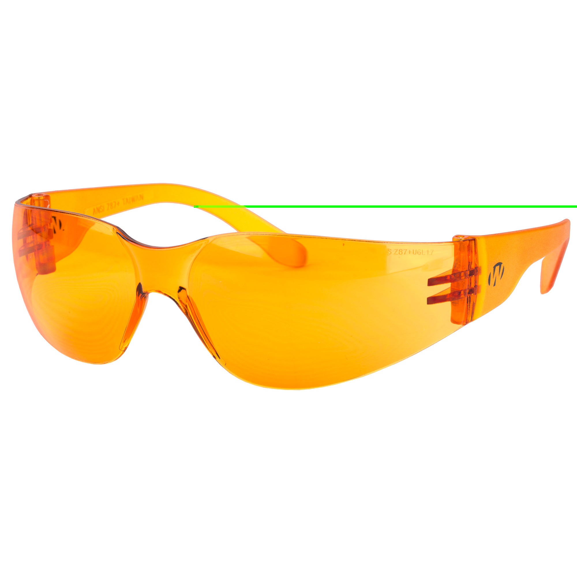 Walker's GWPWRSGLAM Sport Glasses Clearview Adult Amber Lens Polycarbonate Amber Frame