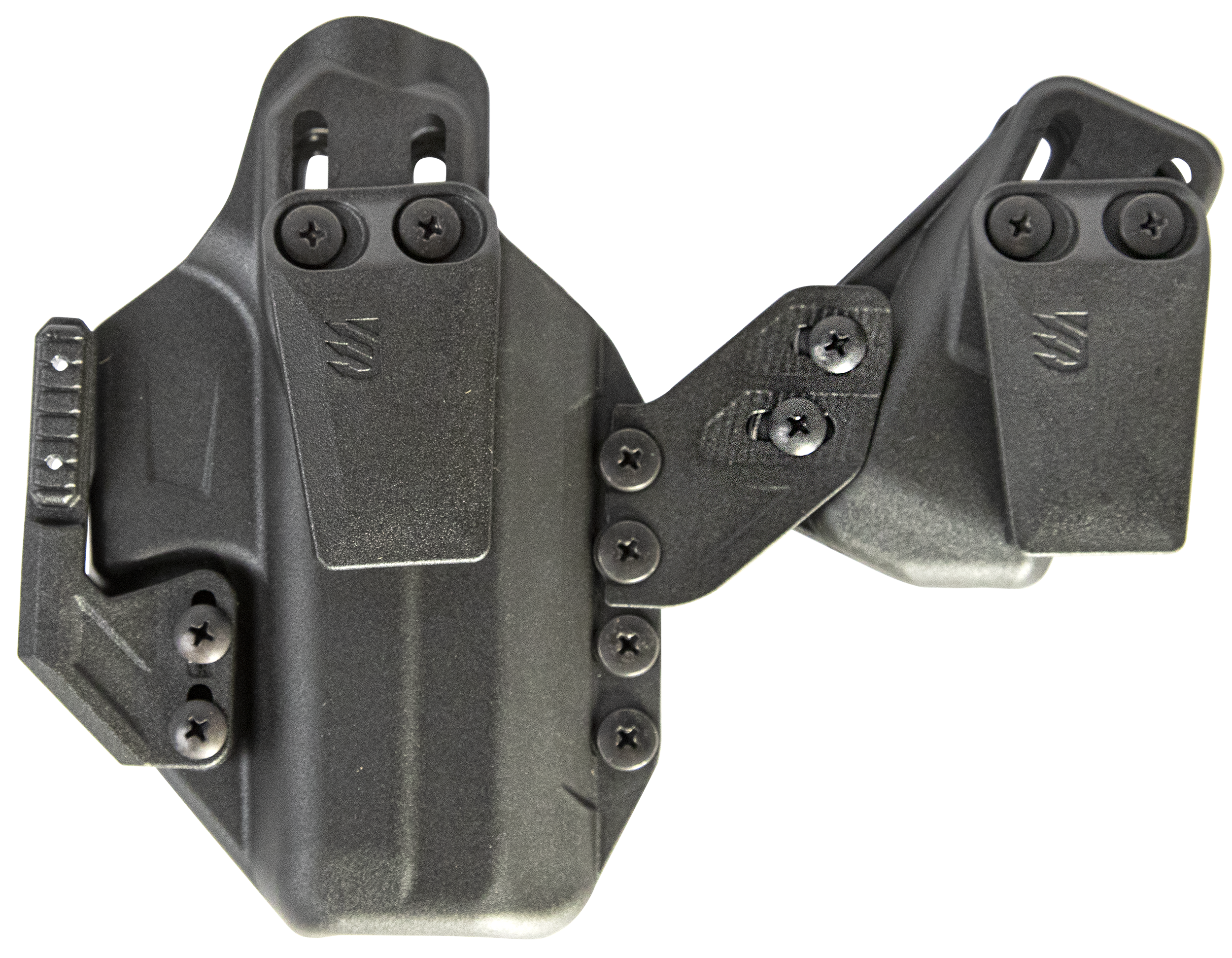 Blackhawk 416178BK StacheIWB Size 78 Black Polymer Belt Clip Fits Sig P365XL Ambidextrous