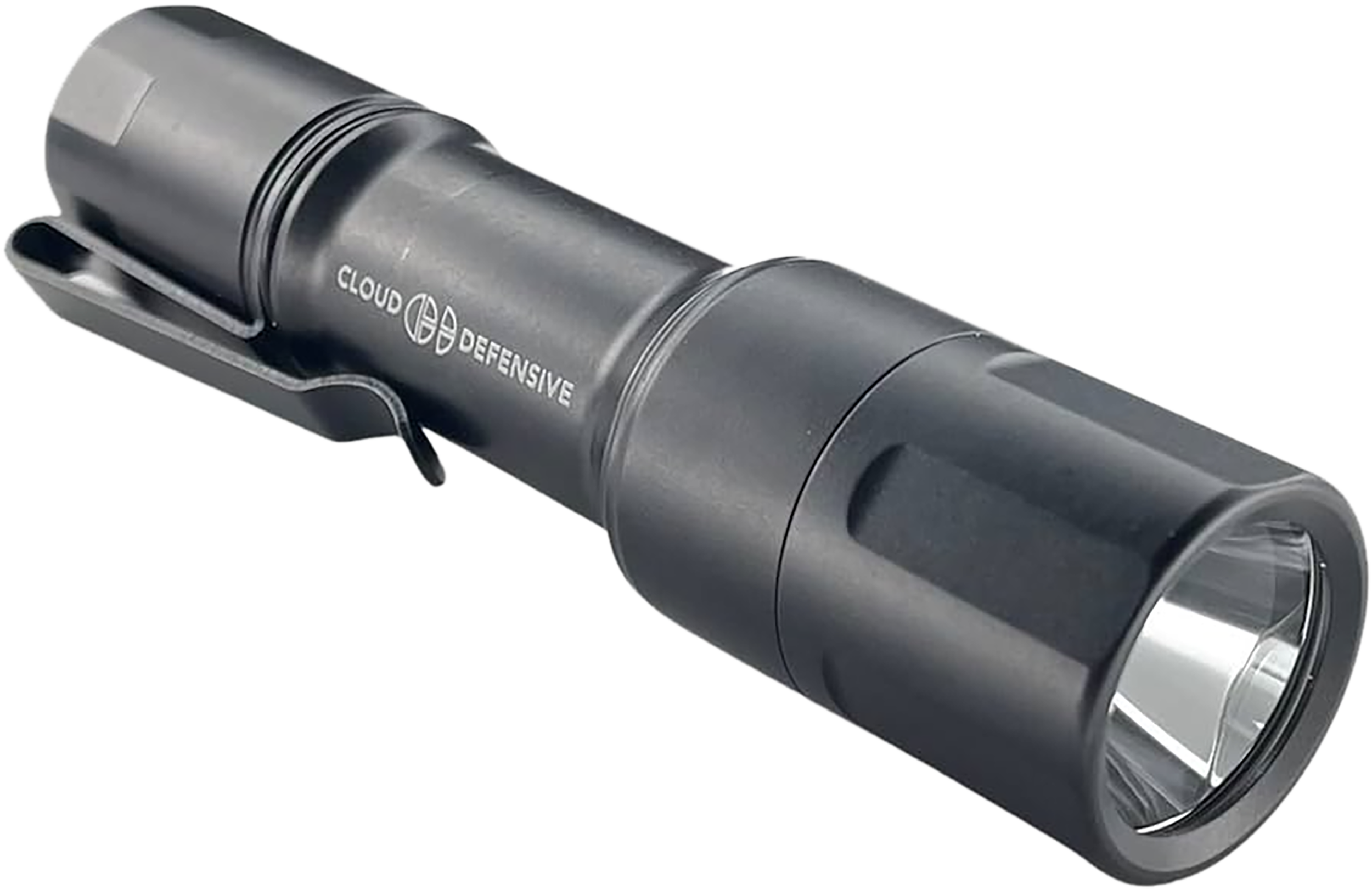 Cloud Defensive CD2007HCDFP650BLK MCH-HC Dual Fuel Black Anodized Hardcoat Aluminum White Light 400/1100 Lumens/ 70,000/80,000 Candela