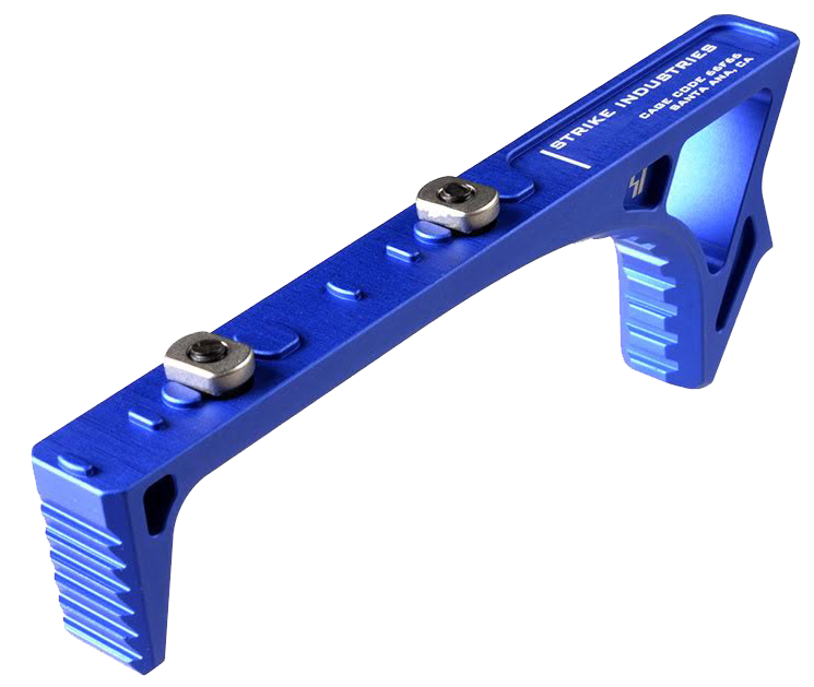 Strike LINKCFGBLU Link Curved ForeGrip AR-Platform Blue Aluminum