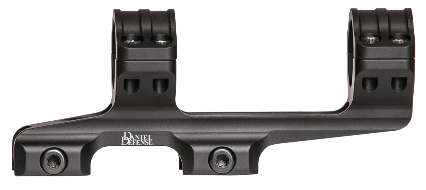 Daniel Defense 04707246 Optics Mount 1-Pc Base & Ring Combo Double 1 Black Hard Coat Anodized Finish in.