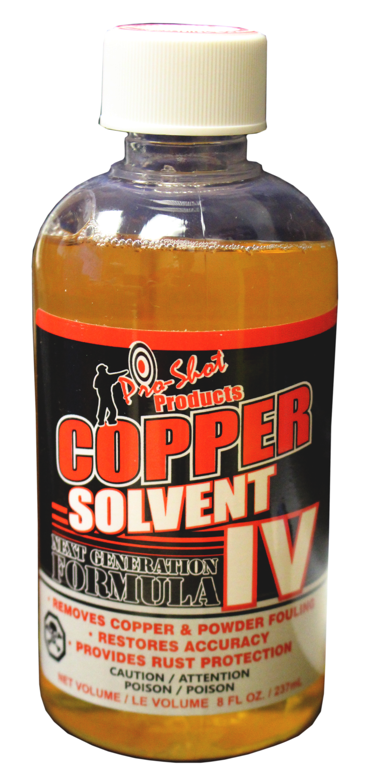 Pro-Shot Copper Bore Cleaning Solvent IV 8 oz Liquid Bottle